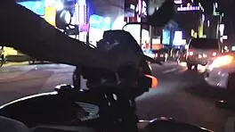 asian petite teen invited to suck tourist's cock.