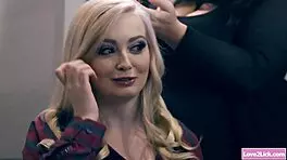 teen babe facesitting her sexy latina friend with wild oral