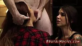 Ebony teen excites step dad as tourist