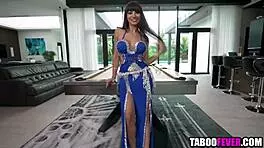 Stepmother Stuffing Gummies In Her Pussy And Asshole To Make Them Juicy For Stepson And Friends!