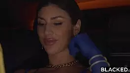 Blacked Beauty Queenie Surrenders to Bbc Temptation with Deepthroat and Squirting! So Hot! 🔥