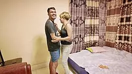 Oh Wow, Step Sister Hanif Fucks Me Hard and Makes My Cock Explode in Orgasms with Adori!