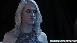 Squirting Milf and Teen 18+ Seduce Each Other