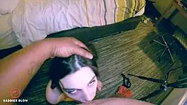 baddies blow lexus love with deepthroat and interracial doggystyle cumshot