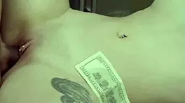 Pierced and Tattooed Babe Val Steele Gets Sticky Creampie in Doggy Deepthroat and Bent Over Tit Fuck