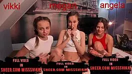 Horny bitches masturbate deepthroat solo with big asses