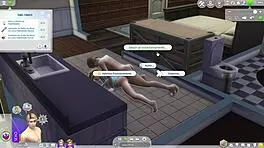 Watch The Young Man Fuck His Boss In The Sims!