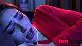 Sneaky Silent Sucking & Midnight Family Fingering With Daddy And Uncle