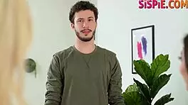 Stepbrother's Big Dick Fucks Petite Teen 18+ Amber Summer!