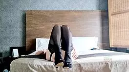 Fuck Mature Latina While Husband Teaches, She Masturbates In Bathroom!