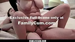 stepbrother seduces hijab stepsis into forbidden family sex on familycum