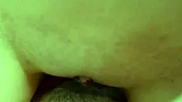 Young russian girl tries sperm after hot sex with intense action.