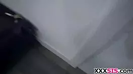 huge dick fucks petite stepsis amara romani 😍