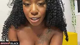 Hey, watch this hot pregnant babe guide your jerk off till you burst