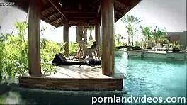 Hot blonde slut with big boobs takes big white cock in ass with cumshot