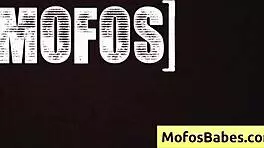 Petite teen feels horny emotions during trash talk interview with pornstar Charles Dera