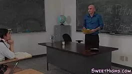 Teen And Milf Teacher