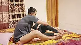 Hanif and Adori fucking step sister's pussy to orgasm.