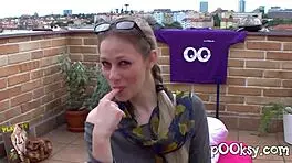 Big Dick Stretches Amateur Teen 18+ Minnie Mouth in Sexy Lingerie Outdoors.