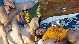 Finally, Hanif, Popy, Sumona, and Manik also have an interracial hot naked sex