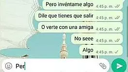 Tati and I started with hot WhatsApp chats, then fucked in the office