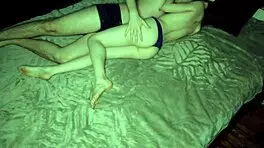 what should stepbrothers and sisters do when they're home alone? rough doggystyle with sexy brunette 😈