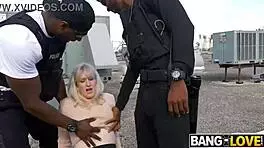 damn, kiki parker fucked by black law with jay bangher!