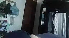 Stepmom entertains alone 😈