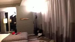 Japanese babe Mana's hardcore panty play and blowjob