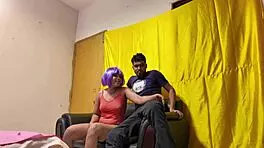 In this new adventure video, hot couple Hanif and Adori engage in passionate sex