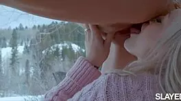 Mia and Alex, Slayed Snow Bunnies, Crave Wild Cunilingus Action