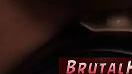 Strip for me, slut, he says, ripping clothes and binding teen rough.