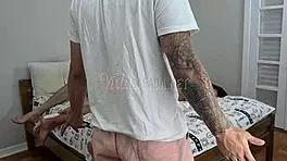 I was fucking my friend's wife when he arrived and joined the threesome