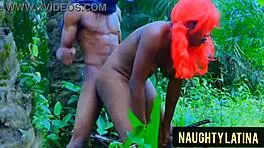 hot bush fucked hardcore in missionary and doggystyle session