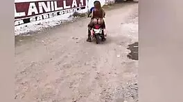 Watch This Motorcycle Chick Get Her Ass Fucked Hard?
