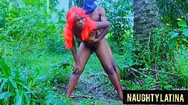 hot bush fucked hardcore in missionary and doggystyle session