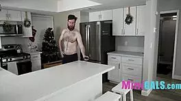 i got a skinny teen 18+ isabella nice as my christmass gift to fuck her big cockk