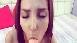 oh wow, i found my classmate squirting on cam!