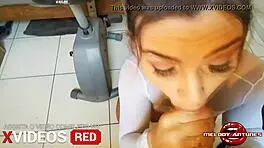 Melody Antunes Gets Anal Fucked On Bike Trainer