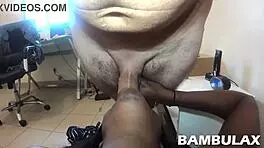 ORAL FUCK WITH EBONY TEEN 18+ SLUT AND BIG WHITE COCK