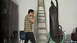 My stepbro's strength makes my petite stepsister Ashley Stone's pussy so wet.