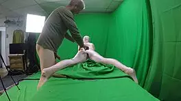 Scarlett Johnson's pink morph left 2 pussy