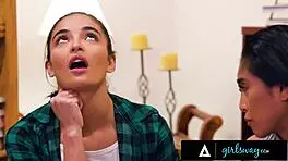 Girlsway Bffs Emily Willis & Ember Snow Fuck Hard