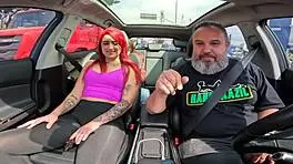 i drove a naked redhead through sao paulo streets in my car