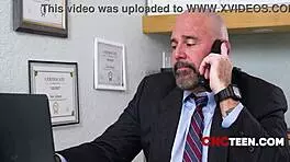 Principal Calls Allie Addison While She's Being Freeused