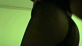 Teen emo Emily teases the camera!