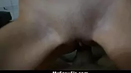 Stepsister Rides Big Cock for Cash from Stepbro