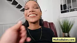 Eden West Seduces Charles Dera With Her Natural Big Boobs