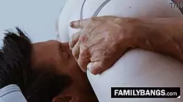 Naughty Teen Masseuse Rubs and Fucks Best Friend’s Dad Hard