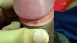 In the midnight hour, a young 18+ amateur indulges in passionate handjob masturbation, her body trembling with pleasure.